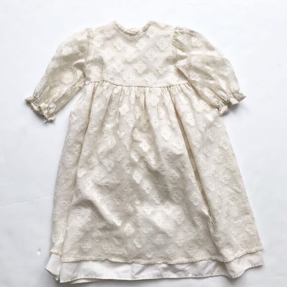 Cinderella Frock Other - Vintage Cinderella Frock floral lace maxi dress GUC 2T